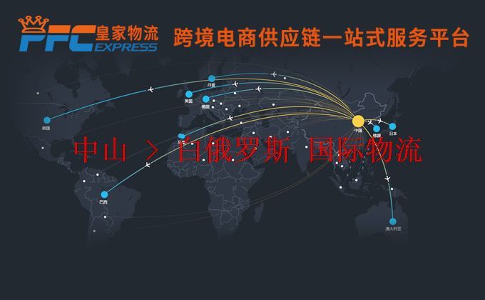 中山到白俄羅斯物流專線