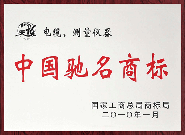 中國馳名商標(biāo)